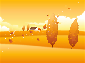 卡通儿童房屋ppt背景图片